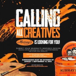 The Creativity being shown in our creative contest is giving us so much life! Which one has been your favorite so far?

If you’re a creative, you still have time to participate! Enter by just using the hashtags, #murrayscreators #Murrayscreativecontest or #mymurrays.

It’s that simple. Contest goes through 9/16. 

Tag 2 people who should participate!